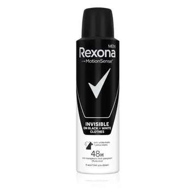 Rexona Invisible on Black + White Clothes antiperspirant ve spreji 48h 150 ml