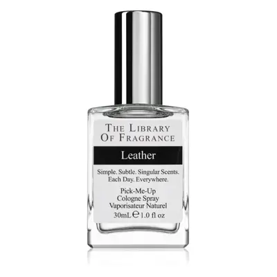 The Library of Fragrance Leather kolínská voda pro muže 30 ml