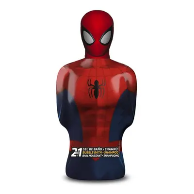 Marvel Spiderman Bubble Bath and Shampoo šampon a pěna do koupele 2 v 1 pro děti 350 ml