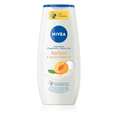 Nivea Apricot & Apricot Seed Oil pečující sprchový gel 250 ml