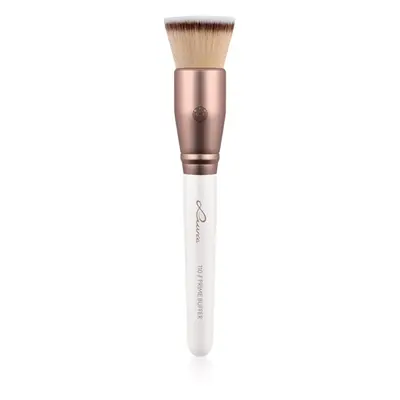 Luvia Cosmetics Prime Vegan Prime Buffer kuželový štětec na make-up Pearl White / Metallic Coffe