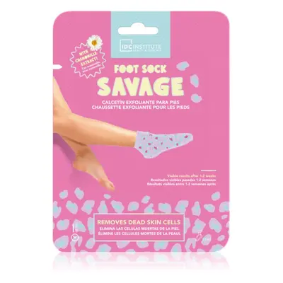 IDC Institute Foot Sock Savage exfoliační maska na nohy 1 ks