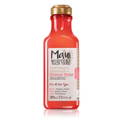 Maui Moisture Lightweight Hydration + Hibiscus Water šampon pro všechny typy vlasů 385 ml