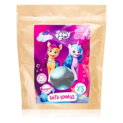 My Little Pony Bath Bombs šumivá koule do koupele pro děti 5x50 g