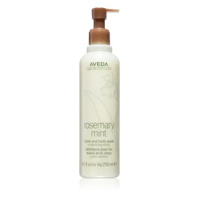 Aveda Rosemary Mint Hand and Body Wash jemné mýdlo na ruce a tělo 250 ml