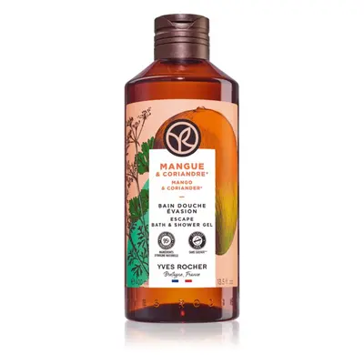 Yves Rocher Bain de Nature osvěžující sprchový gel Mango & Coriander 400 ml