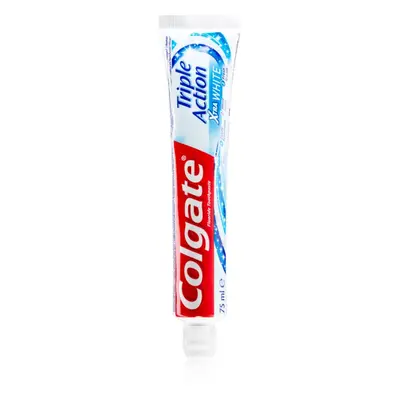 Colgate Triple Action Xtra White bělicí zubní pasta s fluoridem 75 ml