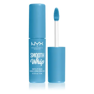 NYX Professional Makeup Smooth Whip Matte Lip Cream sametová rtěnka s vyhlazujícím efektem odstí