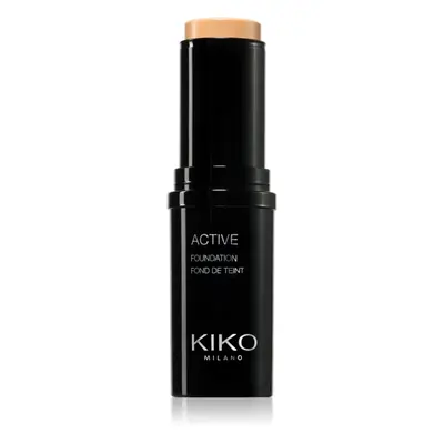 KIKO Milano Active dlouhotrvající make-up v tyčince odstín 3 Gold 12,5 g