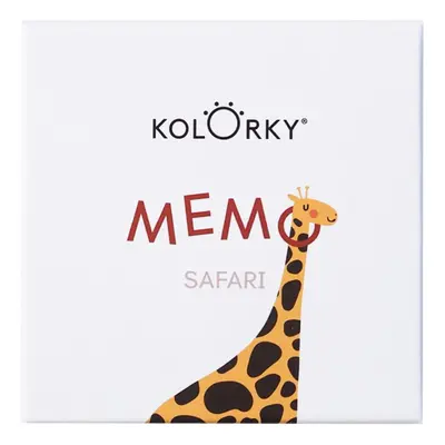 Kolorky Memo Game Safari pexeso 20 ks