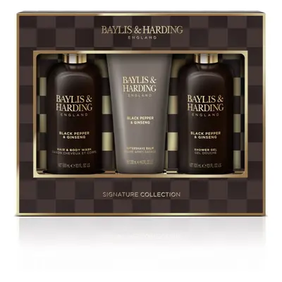 Baylis & Harding Black Pepper & Ginseng dárková sada na obličej, tělo a vlasy pro muže