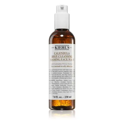 Kiehl's Calendula Deep Cleansing Foaming Face Wash pleťový gel pro hloubkové čištění 230 ml