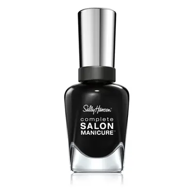 Sally Hansen Complete Salon Manicure posilující lak na nehty odstín 403 Hooked On Onyx 14.7 ml