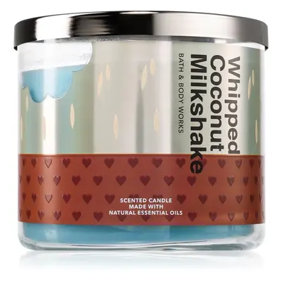 Bath & Body Works Whipped Coconut Milkshake vonná svíčka 411 g