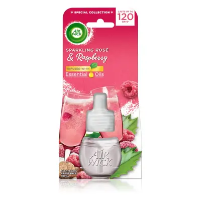 Air Wick Sparkling Rose & Raspberry elektrický osvěžovač vzduchu náhradní náplň 19 ml