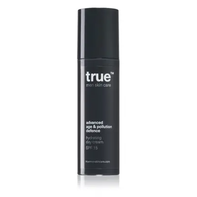 true men skin care Hydrating day cream denní hydratační krém SPF 15 50 ml