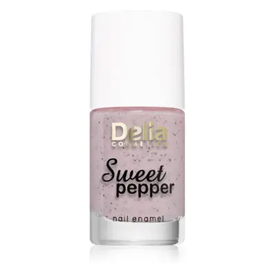 Delia Cosmetics Sweet Pepper Black Particles lak na nehty odstín 03 Capri 11 ml