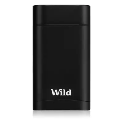 Wild Fresh Cotton & Sea Salt Men's Black Case tuhý deodorant s pouzdrem 40 g