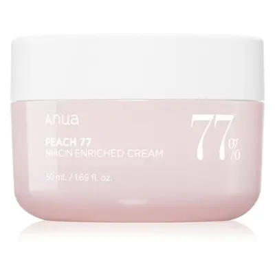 Anua Peach 77% Niacin Enriched Cream obnovující hydratační krém 50 ml