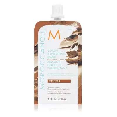 Moroccanoil Color Depositing jemná vyživující maska bez permanentních barevných pigmentů Cocoa 3