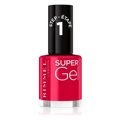 Rimmel Super Gel gelový lak na nehty bez užití UV/LED lampy odstín 045 Flamenco Beach 12 ml