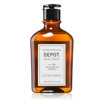 DEPOT 100 HAIR CLEANSING NO. 105 INVIGORATING SHAMPOO posilující šampon proti vypadávání vlasů 2