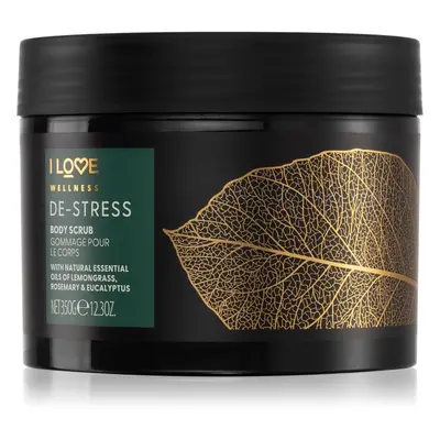 I love... Wellness De-Stress tělový peeling se solí 350 g