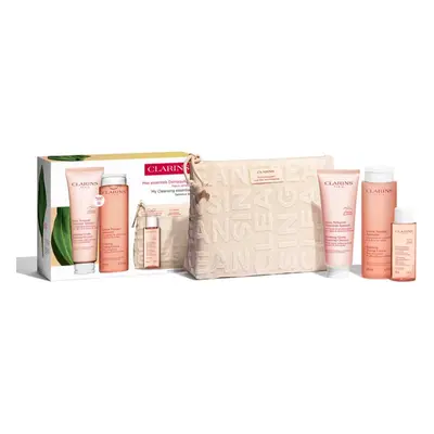 Clarins Cleansing Essentials Sensitive Skin dárková sada pro všechny typy pleti