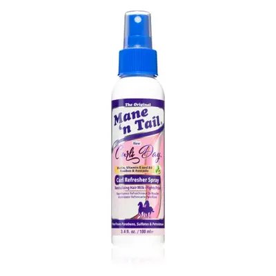 Mane 'N Tail Curls Day Refresher Spray stylingový sprej pro vlnité a kudrnaté vlasy 100 ml