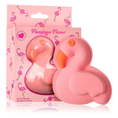 I Heart Revolution Bath Fizzer Flamingo koupelová bomba s vůní Pineapple & Peach 110 g