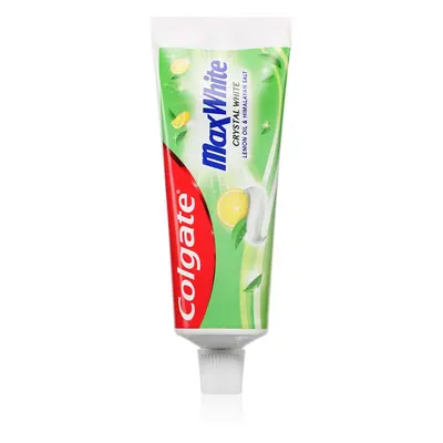 Colgate Max White Crystal White přírodní zubní pasta Lemon Oil & Himalayian Salt 75 ml