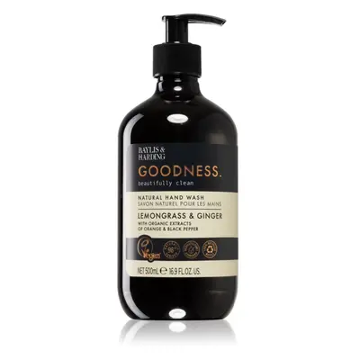 Baylis & Harding Goodness Lemongrass & Ginger přírodní tekuté mýdlo na ruce 500 ml