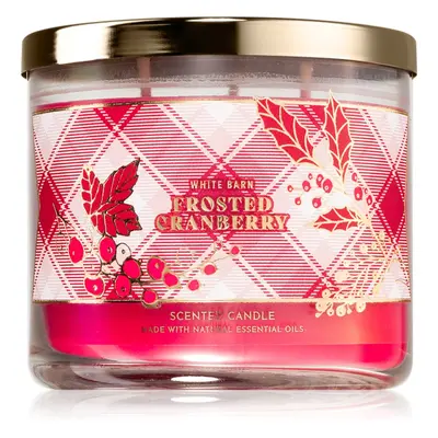 Bath & Body Works Frosted Cranberry vonná svíčka 411 g