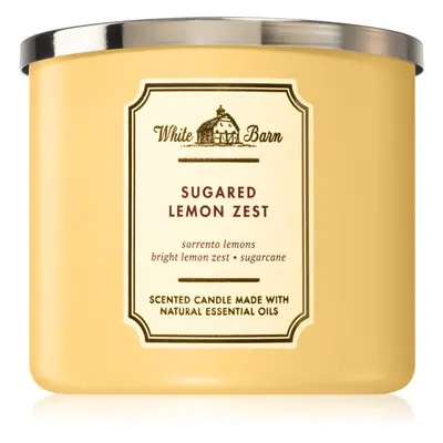 Bath & Body Works Sugared Lemon Zest vonná svíčka III. 411 g