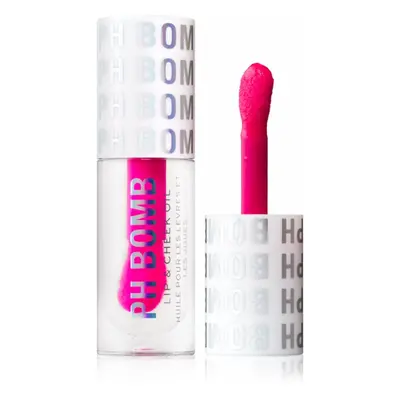 Makeup Revolution PH Bomb Lip & Cheek Oil samozabarvujicí pH balzám na rty a tváře odstín Univer