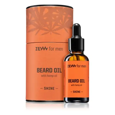 Zew For Men Beard Oil with Hemp Oil olej na vousy s konopným olejem Shine 30 ml