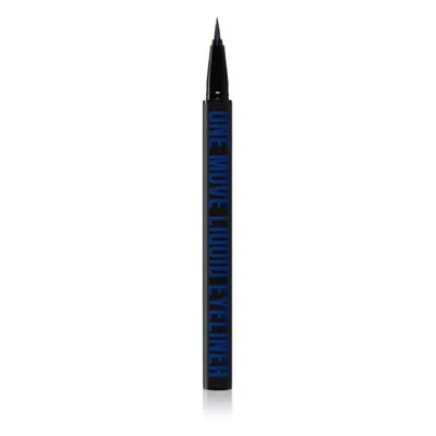 Inglot One Move precizní tekutá oční linka Denim Blue 0.55 ml