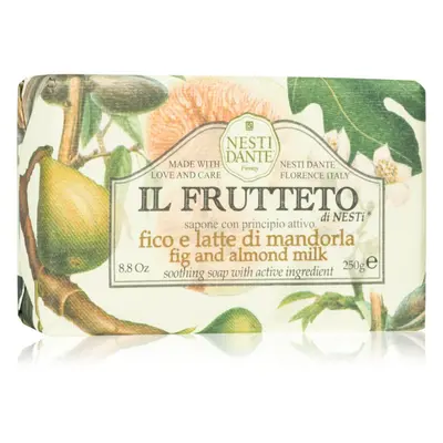 Nesti Dante Il Frutteto Fig and Almond Milk tuhé mýdlo 250 g