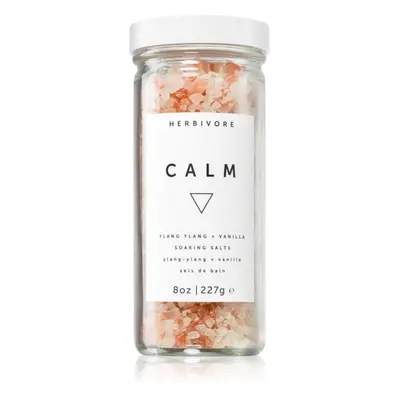 Herbivore Calm Ylang Ylang + Vanilla zklidňující sůl do koupele 227 g