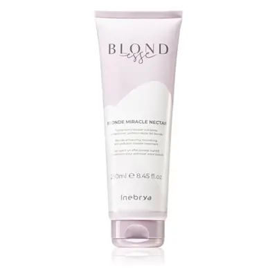 Inebrya BLONDesse Blonde Miracle Nectar hloubkově vyživující kúra pro blond vlasy 250 ml