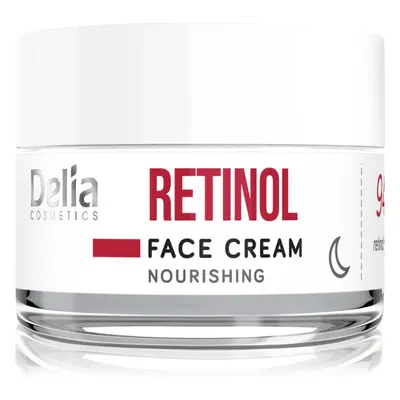 Delia Cosmetics Authentic Beauty Retinol vyživující noční krém na obličej 50 ml