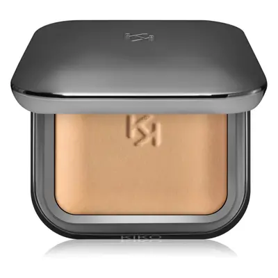 KIKO Milano Radiant Fusion kompaktní pudr s vyhlazujícím efektem odstín 03 Warm Beige 8.5 g