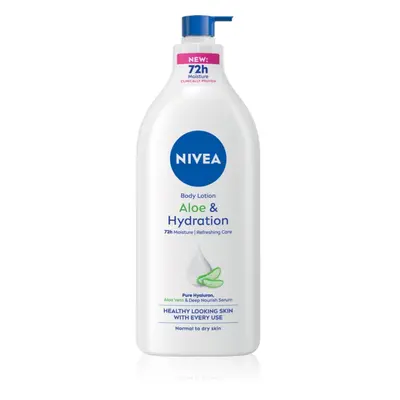 NIVEA Aloe & Hydration hydratační tělové mléko s aloe vera 625 ml