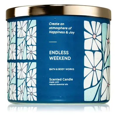 Bath & Body Works Endless Weekend vonná svíčka 411 g