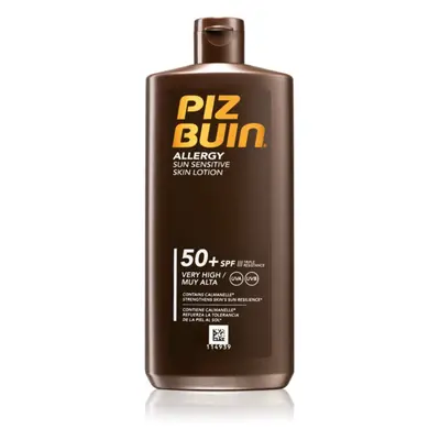 Piz Buin Allergy mléko na opalování pro citlivou pokožku SPF 50+ 400 ml