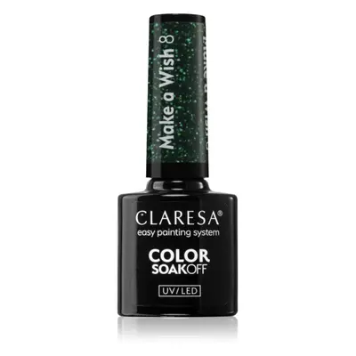 Claresa SoakOff UV/LED Color Make a Wish gelový lak na nehty odstín 8 5 g