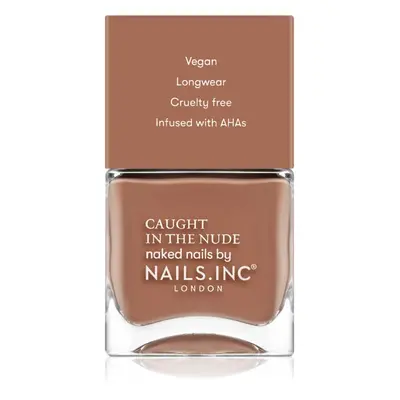 Nails Inc. Caught in the nude lak na nehty odstín Tulum beach 14 ml