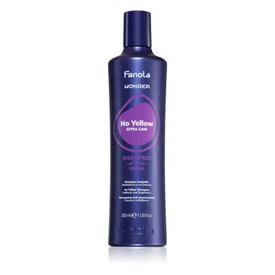 Fanola Wonder No Yellow Extra Care Shampoo šampon neutralizující žluté tóny 350 ml