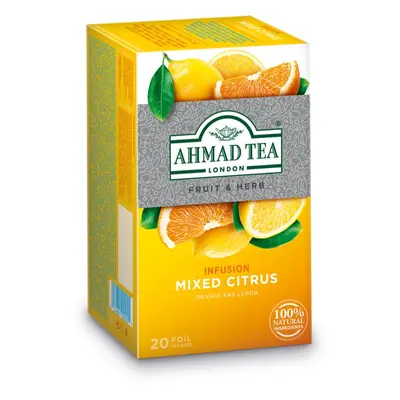 Ahmad Tea Mixed Citrus ovocný čaj příchuť Mixed Citrus 20x2 g