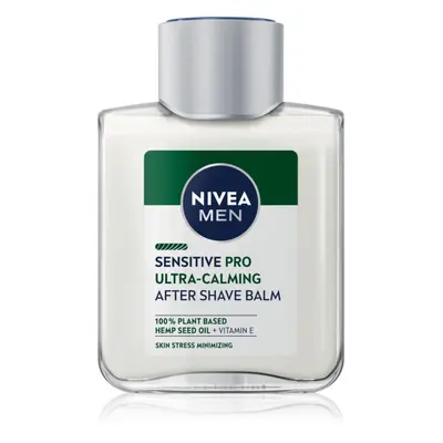 Nivea Men Sensitive Hemp balzám po holení s konopným olejem 100 ml